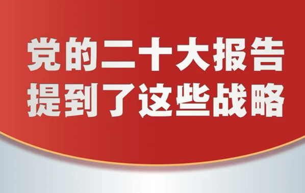 黨的二十大報(bào)告，提到這些戰(zhàn)略